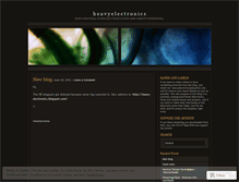 Tablet Screenshot of heavyelectronics.wordpress.com