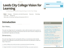 Tablet Screenshot of lccfestivaloflearning2012.wordpress.com
