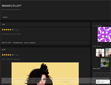 Tablet Screenshot of briannesarjeant.wordpress.com