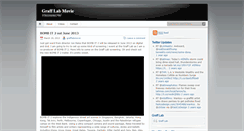 Desktop Screenshot of grafflabmovie.wordpress.com