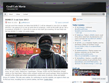Tablet Screenshot of grafflabmovie.wordpress.com