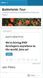 Mobile Screenshot of battlefieldstour.wordpress.com