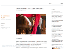 Tablet Screenshot of disabilidanzaterapia.wordpress.com
