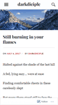 Mobile Screenshot of darkdiciple.wordpress.com