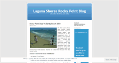Desktop Screenshot of lagunashores.wordpress.com