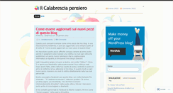 Desktop Screenshot of calabrescia.wordpress.com
