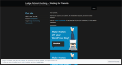 Desktop Screenshot of lodgekuching.wordpress.com