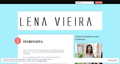 Desktop Screenshot of lenavieira.wordpress.com