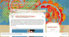 Desktop Screenshot of francescaannenberg.wordpress.com
