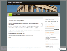 Tablet Screenshot of diariohermes.wordpress.com