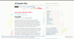 Desktop Screenshot of gazeteokuyun.wordpress.com
