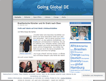 Tablet Screenshot of goingglobald.wordpress.com