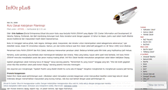 Desktop Screenshot of infozplus.wordpress.com