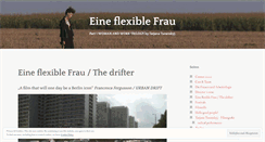 Desktop Screenshot of eineflexiblefrau.wordpress.com
