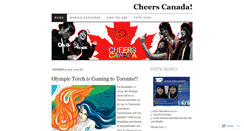 Desktop Screenshot of cheerscanada.wordpress.com