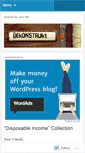 Mobile Screenshot of dekonstrukt.wordpress.com