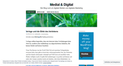 Desktop Screenshot of medialdigital.wordpress.com