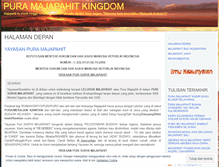 Tablet Screenshot of majapahitabad21.wordpress.com