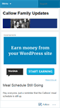 Mobile Screenshot of callows.wordpress.com