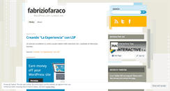 Desktop Screenshot of fabriziofaraco.wordpress.com