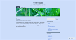 Desktop Screenshot of comeragh.wordpress.com