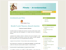 Tablet Screenshot of filnetoarrendamentos.wordpress.com