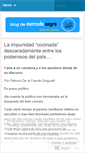 Mobile Screenshot of mercadonegro.wordpress.com