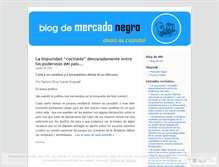 Tablet Screenshot of mercadonegro.wordpress.com