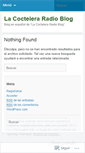 Mobile Screenshot of lacocteleraradioblog.wordpress.com