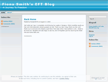 Tablet Screenshot of fionasmith70.wordpress.com