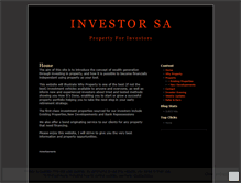 Tablet Screenshot of investorsa.wordpress.com