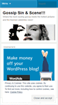 Mobile Screenshot of gossipsinscene.wordpress.com