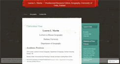 Desktop Screenshot of laurenmartin.wordpress.com
