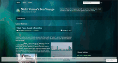 Desktop Screenshot of nidhiniks.wordpress.com