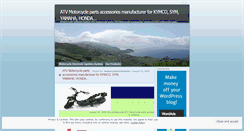 Desktop Screenshot of motorcycleaccessories.wordpress.com