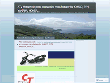 Tablet Screenshot of motorcycleaccessories.wordpress.com