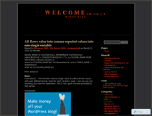 Tablet Screenshot of bimal4u.wordpress.com