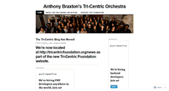 Desktop Screenshot of anthonybraxton.wordpress.com