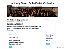 Tablet Screenshot of anthonybraxton.wordpress.com