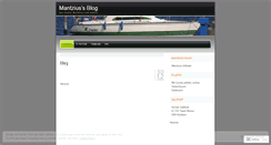 Desktop Screenshot of mantzius.wordpress.com