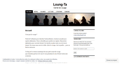 Desktop Screenshot of loungta.wordpress.com