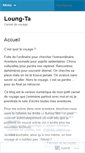 Mobile Screenshot of loungta.wordpress.com
