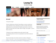 Tablet Screenshot of loungta.wordpress.com