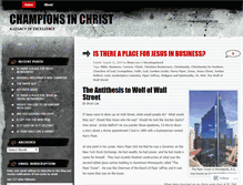 Tablet Screenshot of championsinchrist.wordpress.com