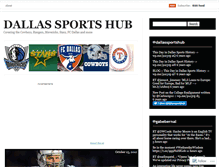 Tablet Screenshot of dallassportshub.wordpress.com