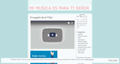 Desktop Screenshot of musicales.wordpress.com