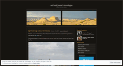 Desktop Screenshot of neilandjoannstravel.wordpress.com