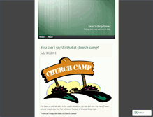 Tablet Screenshot of beavsdailybread.wordpress.com