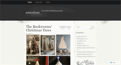 Desktop Screenshot of anacalum.wordpress.com