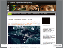 Tablet Screenshot of agenciafreak.wordpress.com